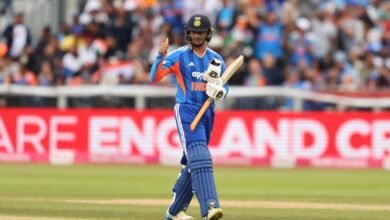 First T20I washed out after Abhishek, Shreyas fifties take India to 189