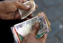 Rupee rises 5 paise to close at 94.53 against U.S. dollar
