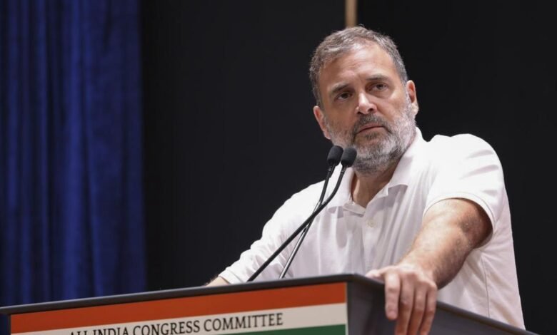 Claims to be ‘vishwaguru’ but cannot hold a single exam with honesty, Rahul says in latest salvo against govt.