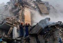 Russia Strikes Ukraine as Explosions Rock Capital of Kyiv