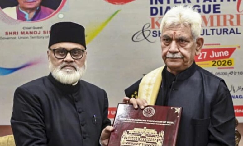 Sufi saints and scholars learnt the ideals of co-existence from Indian scriptures: J&K L-G