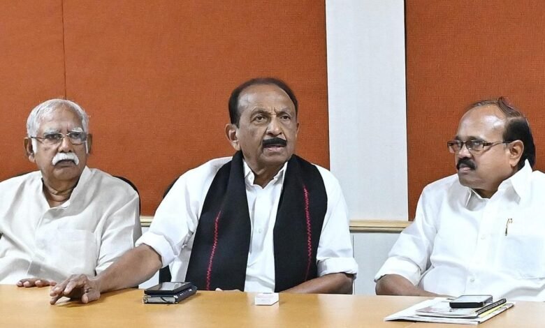MDMK’s general body to take a decision on alliance on Saturday
