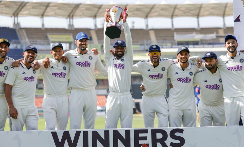 Suthar's debut six-for powers India to their biggest Test win